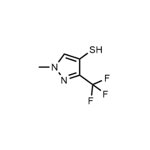 1-Methyl-3-(trifluoromethyl)-1H-pyrazole-4-thiol|CS-1189820