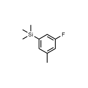 (3-Fluoro-5-methylphenyl)trimethylsilane|CS-1189936