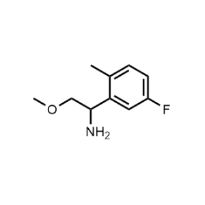 1-(5-Fluoro-2-methylphenyl)-2-methoxyethan-1-amine|CS-1190182