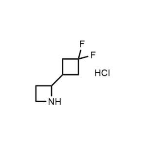 2-(3,3-Difluorocyclobutyl)azetidine hydrochloride|CS-1190220