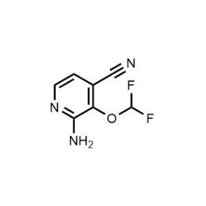 2-Amino-3-(difluoromethoxy)isonicotinonitrile|CS-1190448