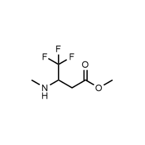 Methyl 4,4,4-trifluoro-3-(methylamino)butanoate|CS-1190469