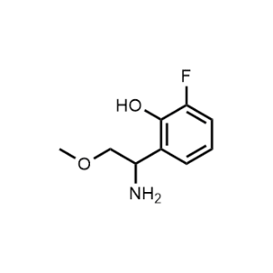 2-(1-Amino-2-methoxyethyl)-6-fluorophenol|CS-1190539