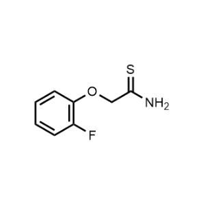2-(2-Fluorophenoxy)ethanethioamide|CS-1190556