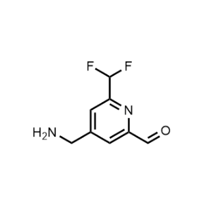 4-(Aminomethyl)-6-(difluoromethyl)picolinaldehyde|CS-1190703
