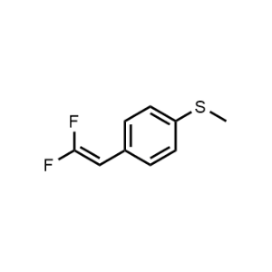 (4-(2,2-Difluorovinyl)phenyl)(methyl)sulfane|CS-1190768