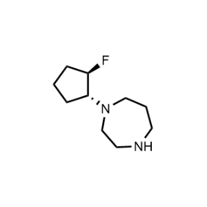 1-((1R,2R)-2-Fluorocyclopentyl)-1,4-diazepane|CS-1190784