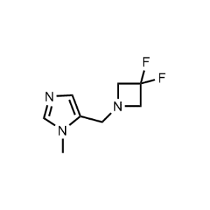 5-((3,3-Difluoroazetidin-1-yl)methyl)-1-methyl-1H-imidazole|CS-1191016