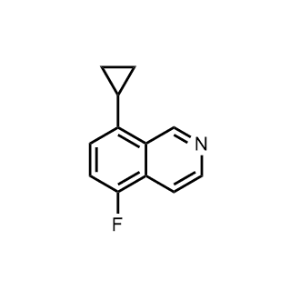 8-Cyclopropyl-5-fluoroisoquinoline|CS-1191062