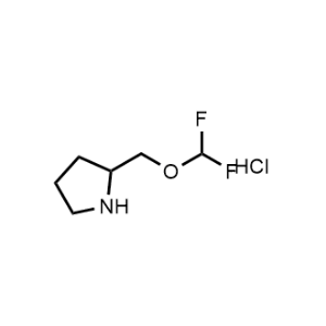 2-((Difluoromethoxy)methyl)pyrrolidine hydrochloride|CS-1191112