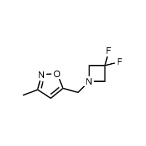 5-((3,3-Difluoroazetidin-1-yl)methyl)-3-methylisoxazole|CS-1191290