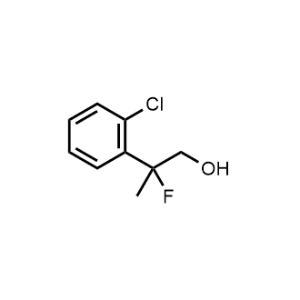 2-(2-Chlorophenyl)-2-fluoropropan-1-ol|CS-1191426