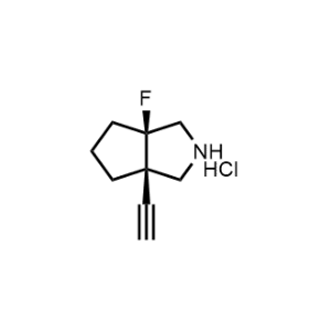 (3aR,6aR)-3a-ethynyl-6a-fluorooctahydrocyclopenta[c]pyrrole hydrochloride|CS-1191743