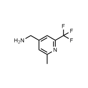 (2-Methyl-6-(trifluoromethyl)pyridin-4-yl)methanamine|CS-1191862