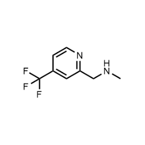 N-Methyl-1-(4-(trifluoromethyl)pyridin-2-yl)methanamine|CS-1191869
