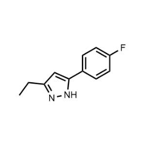 3-Ethyl-5-(4-fluorophenyl)-1H-pyrazole|CS-1191923