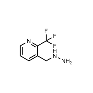 3-(Hydrazinylmethyl)-2-(trifluoromethyl)pyridine|CS-1192144
