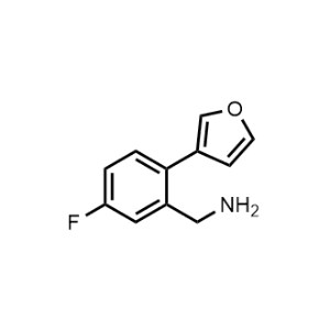 (5-Fluoro-2-(furan-3-yl)phenyl)methanamine|CS-1192215