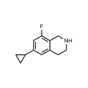 6-Cyclopropyl-8-fluoro-1,2,3,4-tetrahydroisoquinoline|CS-1192257
