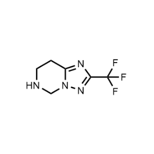 2-(Trifluoromethyl)-5,6,7,8-tetrahydro-[1,2,4]triazolo[1,5-c]pyrimidine|CS-1192326