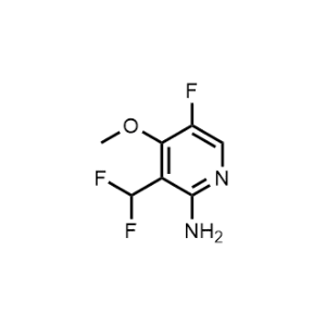 3-(Difluoromethyl)-5-fluoro-4-methoxypyridin-2-amine|CS-1192364