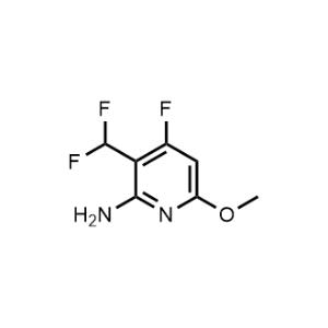 3-(Difluoromethyl)-4-fluoro-6-methoxypyridin-2-amine|CS-1192369