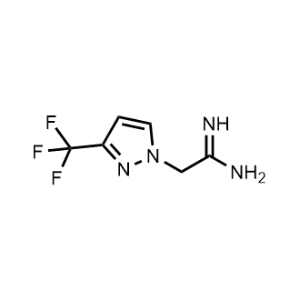 2-(3-(Trifluoromethyl)-1H-pyrazol-1-yl)acetimidamide|CS-1192412