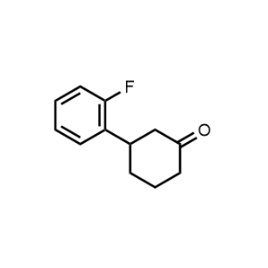 3-(2-Fluorophenyl)cyclohexan-1-one|CS-1192502