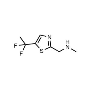 1-(5-(1,1-Difluoroethyl)thiazol-2-yl)-N-methylmethanamine|CS-1192510