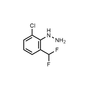 (2-Chloro-6-(difluoromethyl)phenyl)hydrazine|CS-1192537