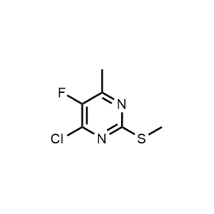 4-Chloro-5-fluoro-6-methyl-2-(methylthio)pyrimidine|CS-1192564