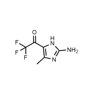 1-(2-Amino-4-methyl-1H-imidazol-5-yl)-2,2,2-trifluoroethan-1-one|CS-1192632