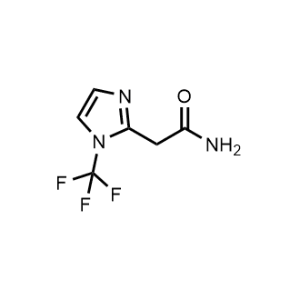 2-(1-(Trifluoromethyl)-1H-imidazol-2-yl)acetamide|CS-1192633