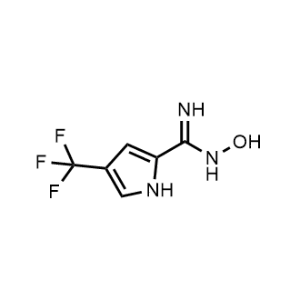 N-Hydroxy-4-(trifluoromethyl)-1H-pyrrole-2-carboximidamide|CS-1192639