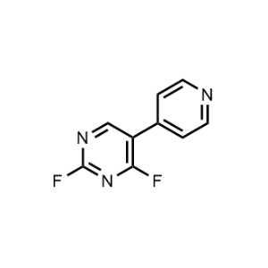 2,4-Difluoro-5-(pyridin-4-yl)pyrimidine|CS-1192677