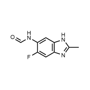 N-(5-Fluoro-2-methyl-1H-benzo[d]imidazol-6-yl)formamide|CS-1192715