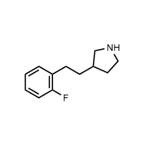 3-(2-Fluorophenethyl)pyrrolidine|CS-1192811