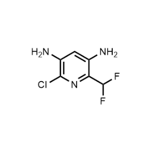 2-Chloro-6-(difluoromethyl)pyridine-3,5-diamine|CS-1192874