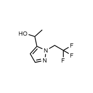 1-(1-(2,2,2-Trifluoroethyl)-1H-pyrazol-5-yl)ethan-1-ol|CS-1192978