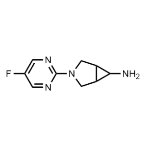 3-(5-Fluoropyrimidin-2-yl)-3-azabicyclo[3.1.0]hexan-6-amine|CS-1193060