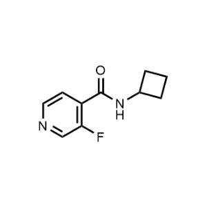 N-Cyclobutyl-3-fluoroisonicotinamide|CS-1193068