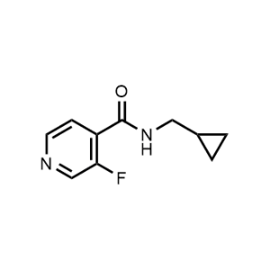 N-(Cyclopropylmethyl)-3-fluoroisonicotinamide|CS-1193069