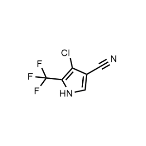 4-Chloro-5-(trifluoromethyl)-1H-pyrrole-3-carbonitrile|CS-1193123
