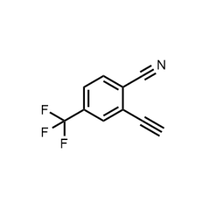2-Ethynyl-4-(trifluoromethyl)benzonitrile|CS-1193209