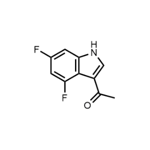 1-(4,6-Difluoro-1H-indol-3-yl)ethan-1-one|CS-1193240