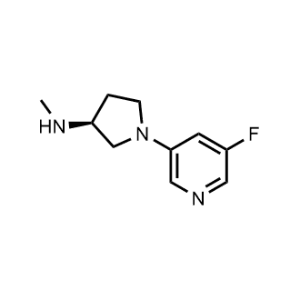 (S)-1-(5-Fluoropyridin-3-yl)-N-methylpyrrolidin-3-amine|CS-1193377