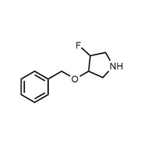 3-(Benzyloxy)-4-fluoropyrrolidine|CS-1193381