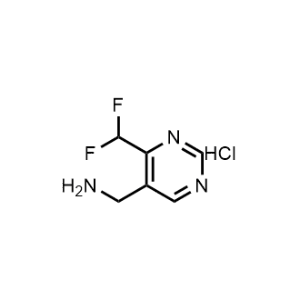 (4-(Difluoromethyl)pyrimidin-5-yl)methanamine hydrochloride|CS-1193485