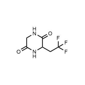 3-(2,2,2-Trifluoroethyl)piperazine-2,5-dione|CS-1193532