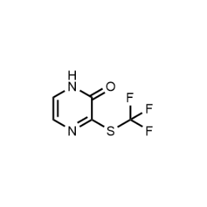 3-((Trifluoromethyl)thio)pyrazin-2(1H)-one|CS-1193545